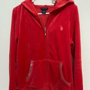 U.S POLO ASSN. zip up jacket